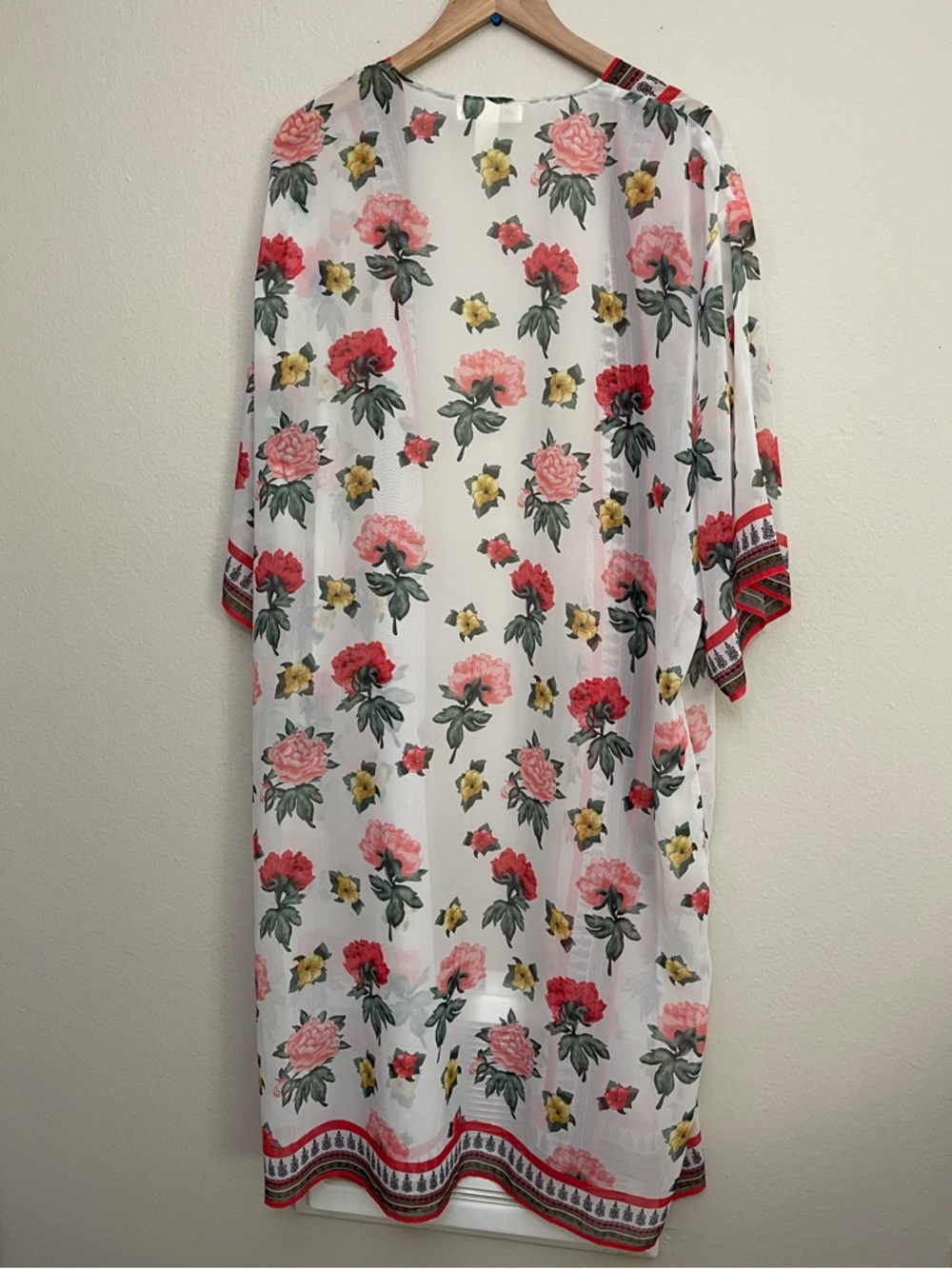 H&M Loves Coachella Collection Kimono Duster size Large Boho Chic  Festival - Picture 5 of 16